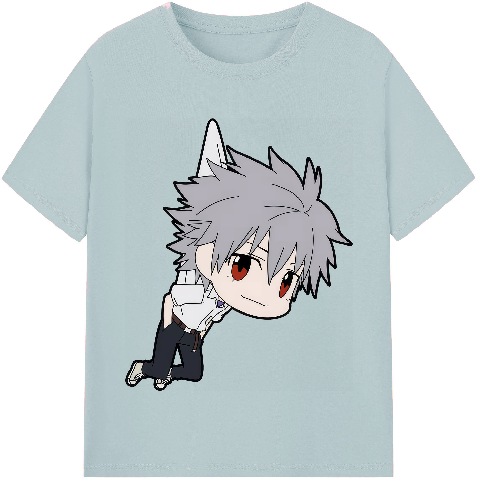 （画像用） EVA 新世紀エヴァンゲリオン 綿100％半袖Tシャツ（フロントプリント）